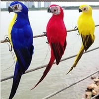Ručno rađena simulacija papagajnog pera ukrašavanja Vrt Bird Prop Dekoracija