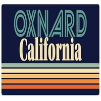 Oxnard California Vinil naljepnica za naljepnicu Retro dizajn