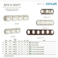 Kichler rasvjeta - SI Light linearni kupka - svijetlo kupatilo - sa prijelaznim