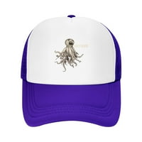 CEPTEN MAN & WOMENS Classic sa prljavim glavama Logo Podesivi kamiondžija Mersh Hat Purple