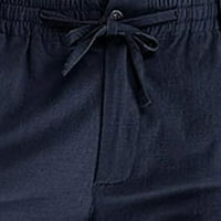 Vivianyo HD hlače za muškarce čišćenje Muška poslovna labava velika veličina elastična struka pamuk