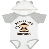 Inktastični papas Little Monkey Boys Funny Gift Baby Boy ili Baby Girl Bodysuit