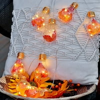 Vrući pokloni LED Halloween String Svjetla Soba Dekoracija gudačke svjetlo Zahvalnice String Maple Light