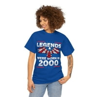Legende su rođene u patriotskom rođendanskoj grafičkoj majici, veličinama S-5XL