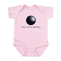 Cafepress - Ne valjam se na bodi dece za bebe - Beby Light Bodysuit, Veličina novorođenče - meseci