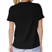 Druga omiljena majica matične grafičke majice za žene - ležerni i moderan ljetni vrh