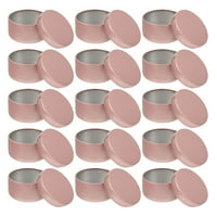 Frcolor aluminijumske svijeće Tin okrugli spremnici za svijeće Praktične tegle za svijeće