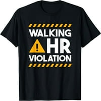 Ljudski resursi koji hodaju HR kršena majica
