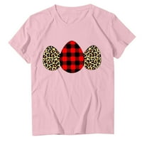 Popust Ljetne košulje za žene Ležerne prilike moći modni pulover vrhove kratkih rukava majica Classic-Fit
