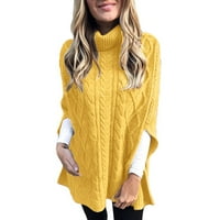 Riforla Najnovije dame duge rukave plus veličina haljina džemper visoki vrat Ženski pulover džemper ye l