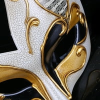 Venecija Flame Oblik Muška maska ​​Kreativna maskarada Maska maska ​​na poluvremenu dekorativne maske