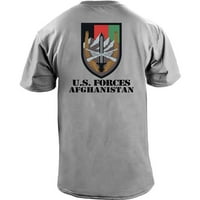 Vojske američke snage Afganistan Majica u punom u boji Veteran