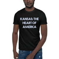 2xl Kansas: Srce Amerike Retro stil kratkih rukava majica kratkih rukava po nedefiniranim poklonima