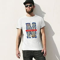 Brooklyn Muška majica pamuk Ležerne prilike kratkih rukava Poklon Tee White 4xl