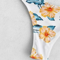 Plus size za kupaći kostim za žene koje pokrivaju žensku bikiniju Clot cvijet dva kušanja Kupci za kupaće