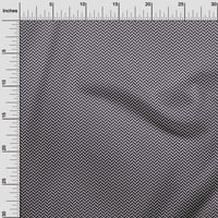 Onuone pamučne kambrične crne tkanine Chevron quilting zalihe ispisa šivaće tkanine sa dvorištem širom