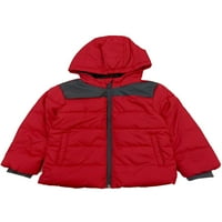Dojenčad dječaci crveni vjetar i vodootporna jakna za jakna kapuljača 3T