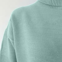 Homodles Nova modna ženska jesen i zimski džemper - Jedna boja metvice zelene veličine m