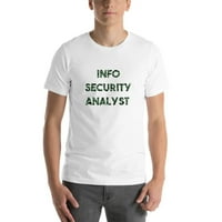2xL Camo Info Sigurnosni analitičar kratkih rukava pamučna majica majica po nedefiniranim poklonima