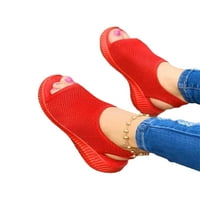 Tenmi Žene otvorene nožne sandale klince pletene ortotičke sandale unutarnje vanjske lučne potporne
