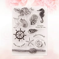 Clear Stamp Transparentne marke za brtvljenje za DIY Scrapbooking Craft Photo Album Dekoracija dnevnika