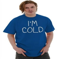 Izjava hladnog snopa za muške grafičke majice majica Tees Brisco marke m