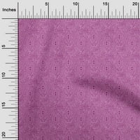 Onuone pamučne kambric Fuschia ružičasti tkanini Geometrijski obrtni projekti Dekor tkanina Štampano