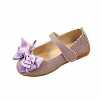 Dječja cipela Princess Bowknot Kožna djevojka Dance Moda Nubuck Jedne cipele za bebe Kućne cipele za