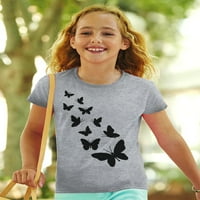 Ljetna majica za djevojke sa savršenim rođendanskim poklonom za mlade leptir ljubitelje - stilski ljetni