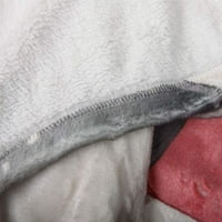 Flannel bacaje pokrivač ružičasta jednoroga na dugim djetetu slatka crtala vila lagana ugodna plišana