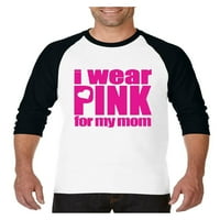 MMF - Muški majica za base na rukavu, do veličine 3xl - nosim ružičastu za mamu