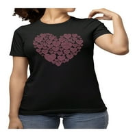 Rinestone Heart Love majica, Love majica, volim majicu svog dečka, ja srce moja devojka majica, majica