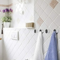 Dosaele kuhinjski ručnik, samoljepljivi zidni ručnik za ručnik, držač ručnika okrugli zid za kupaonicu,