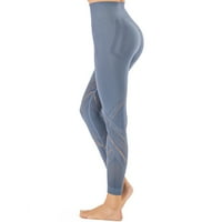 Žene Striped visokog struka elastične hlače sa širokim nogama ples BU 2XL Capris joga hlače