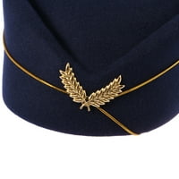 Stewardesa za vazduh Šešir za muškarce Air stjuardesa šešir stjuardesa stjuardesa za kostim Cosplay