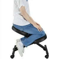 Podesiva ergonomska klečeći stolica za držanje stolica za kućnu kancelariju Black