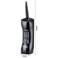 Mobilni telefon na naduvavanje 80-ih 90-ih Dekoracija stranke isporučuje retro ćelijska haljina Pribor za telefonska kabina rekvizita naduvana igračka