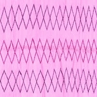 Ahgly Company Zatvoreni pravokutnik Čvrsti ružičasti ružičasti prostirke, 8 '12 '