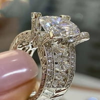 Toyella Europska i američka modna ženska angažman za angažman bljeskalice Flash dijamantni prsten br.