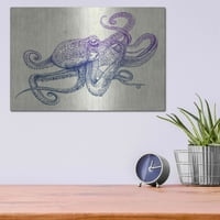 Luxe Metal Art 'Octo-Flow' by Luxe portfelj, metalna zidna umjetnost, 16 x12