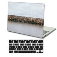 Kaishek Hard Case Shell Cover kompatibilan sa - otpuštanje najnovije macbook Pro S sa + crni poklopac