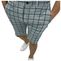 Kratke hlače od turilly plus veličine za muškarce plaćene ležerne hlače sa pet bodova hlače sa džepovima