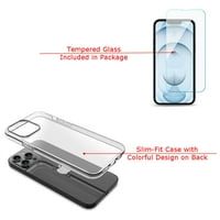 OneToughShield ® za iPhone Pro Shockofoff Torbica, sa zaštitnim zaštitom od stakla - EGRET