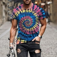 Muška ležerna košulja TOP STREET 3D digitalni tiskani okrugli vrat Majica modnih kratkih rukava Specijalna