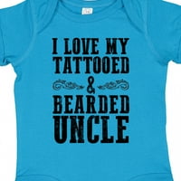 Inktastic volim svoj tetovirani i bradati ujak poklon dječaka ili dječje djece