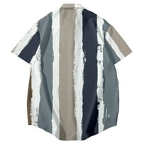 Hawian Muška majica kratkih rukava, majica za printu za plažu, 130, Style-6