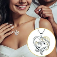 Keusen personalizirajte maternsku ljubav ogrlicu za žensku ogrlicu Memorial Privjesak nakit poklon ogrlica