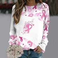 Košulja od raka Žene Duks raka dojke Smiješna ružičasta vrpca Grafički grafički tee, pulover za podizanje raka dojke
