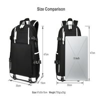 Bzdaisy multi-džepni ruksak s USB punjenjem i 15 '' prijenosom prijenosnog računala - Art SWORT Online