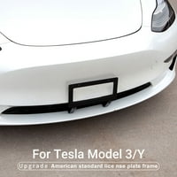 Visum automatsko licencno ploče za Tesla Model Model Y 2017 - Prednja licencna ploča okvira Besplatna